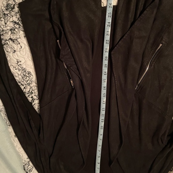 Black draped jacket - Picture 14 of 14